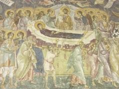 Icon of the Dormition of the Blessed Virgin Mary